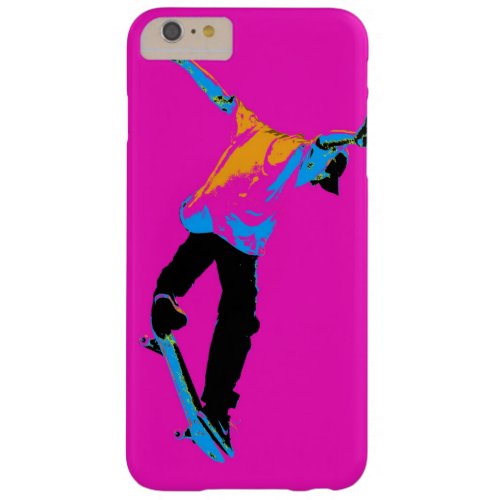 Flipping the Deck Skateboarding Stunt Barely There iPhone 6 Plus Case