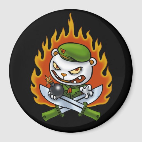 Flippy Flame Tattoo Magnet