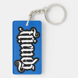 FlipScript Ambigram Keychain