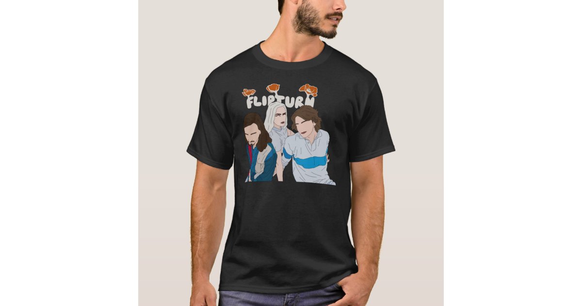 Flipturn Drawing Classic T-Shirt | Zazzle