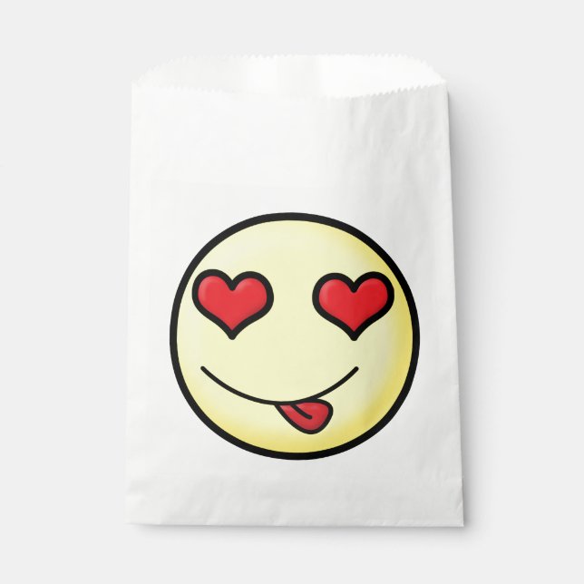 flirt emoji favor bag (Front)