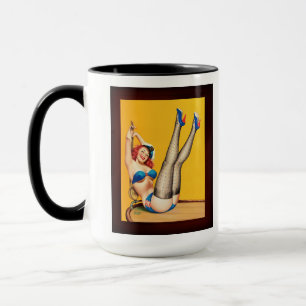 Flirt Pulp Cover by Peter Driben Mug