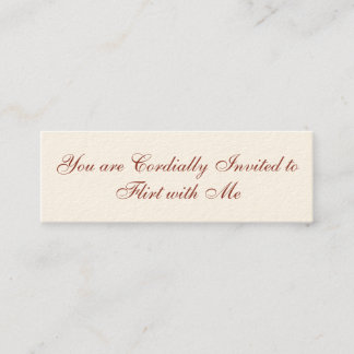 Flirtation Card