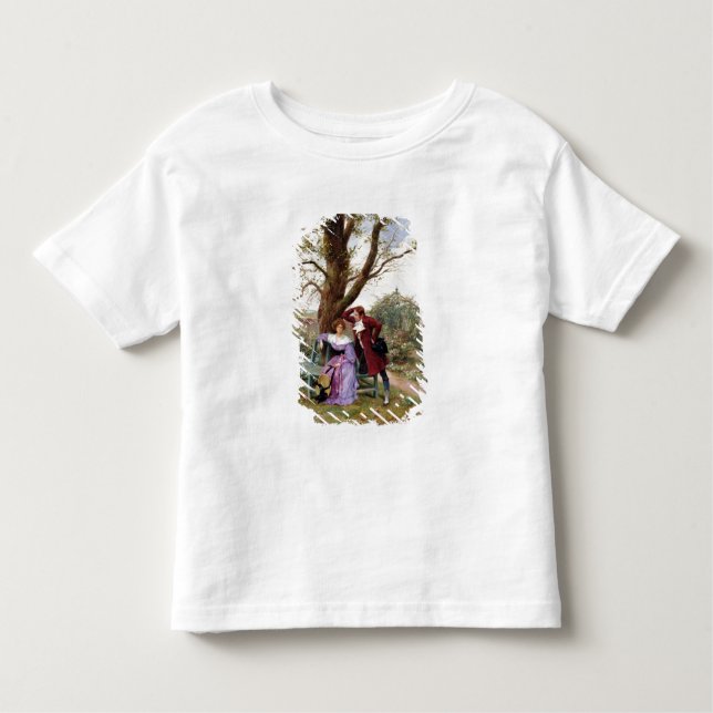 Flirtation Toddler T-shirt (Front)