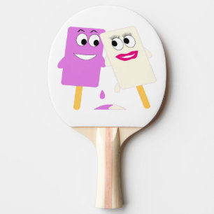 FLIRTING ICE CREAM POPS Ping-Pong PADDLE