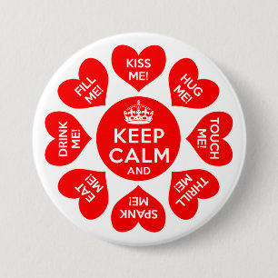 Flirting Pinback Button