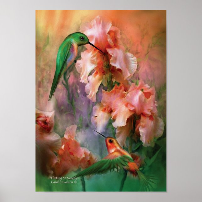 Flirting So Sweetly Art Poster/Print Poster (Front)