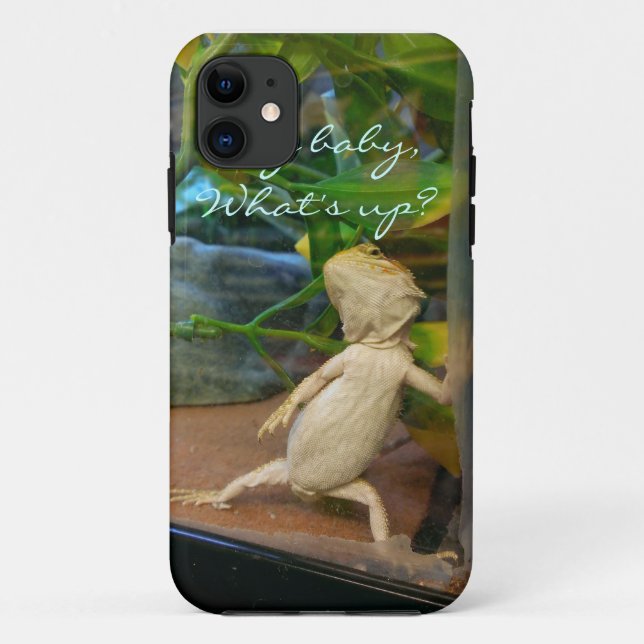 Flirty baby bearded dragon Case-Mate iPhone case (Back)