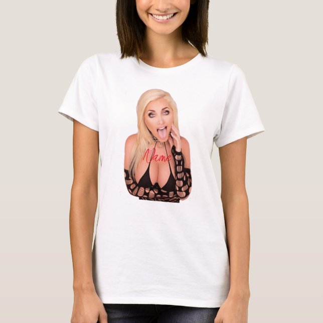 Flirty blonde Thunder_Cove T-Shirt (Front)