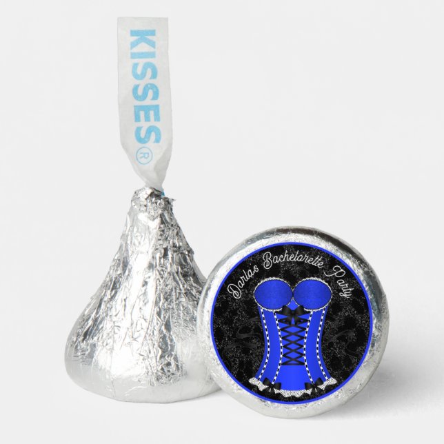 Flirty Blue Corset Hershey®'s Kisses® (Front)