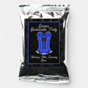 Flirty Blue Corset Recovery Brew Coffee Drink Mix