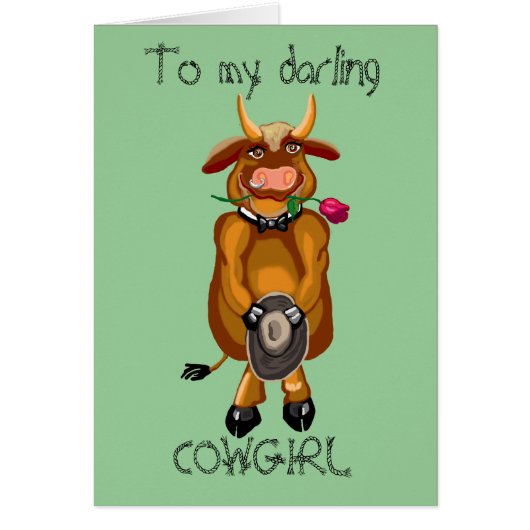 Flirty Cow Cards (Front)