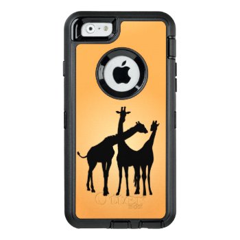 Flirty Giraffe OtterBox Defender iPhone Case