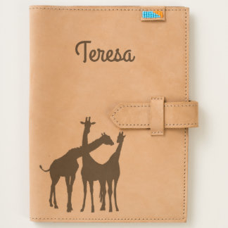 Flirty Giraffe Personalized Journal