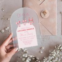 Flirty Pink Lingerie Bridal Shower Bachelorette