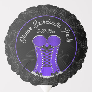 Flirty Purple Corset 2 Balloon