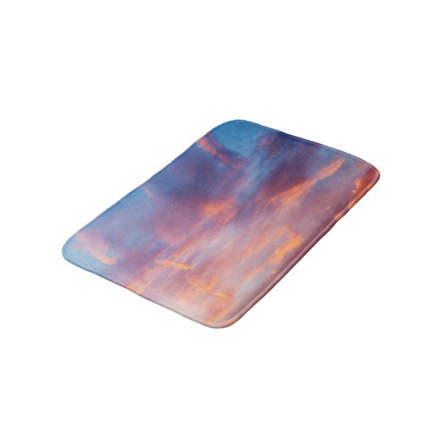 flirty sky bath mat (Angled)
