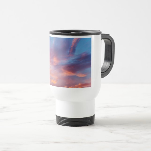 flirty sky travel mug (Front Right)