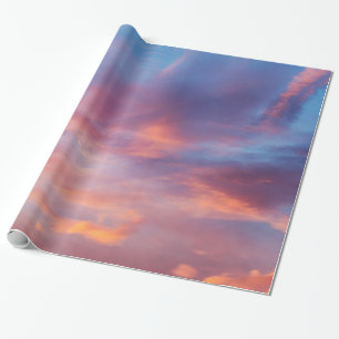 flirty sky wrapping paper