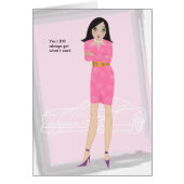 Flirtz: Mya Card (Front)