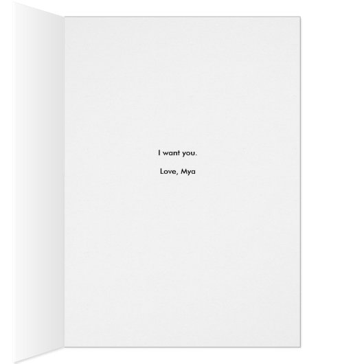 Flirtz: Mya Card (Inside (Right))