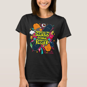 Flite Boi - Skateboards - Skaters Gonna Skate Grap T-Shirt