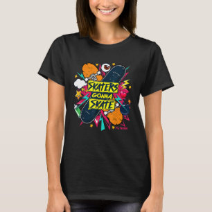Flite Boi Skateboards Skaters Gonna Skate T-Shirt