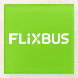 Flixbus Glass Coaster