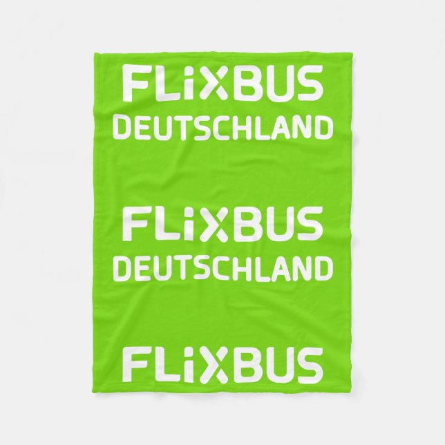 Flixbus Throw Blanket (Front)