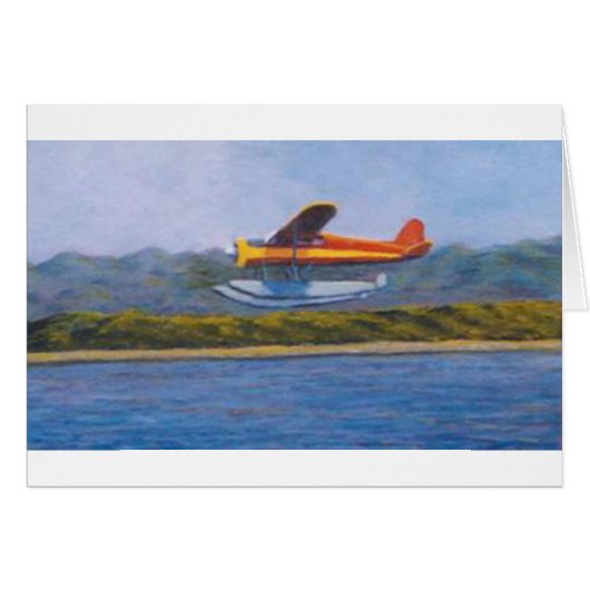 float plane cards (Front Horizontal)