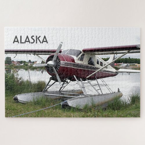 Float plane Lake Hood Anchorage Alaska USA 16 Jigsaw Puzzle