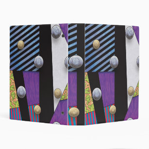 Floaters - Vaporwave Abstract Surrealist Art Mini Binder