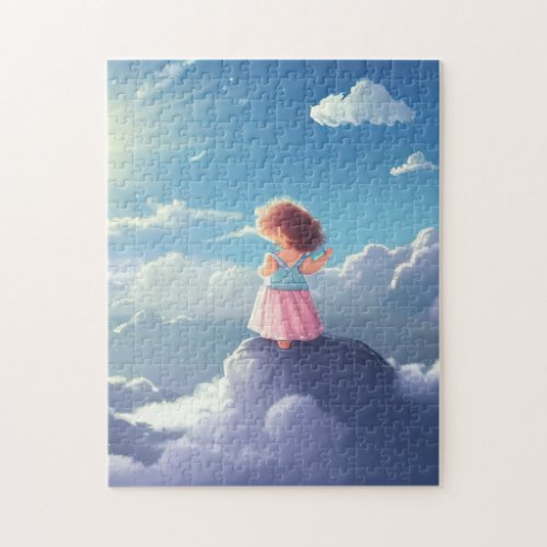 Floating Above the Clouds  Jigsaw Puzzle