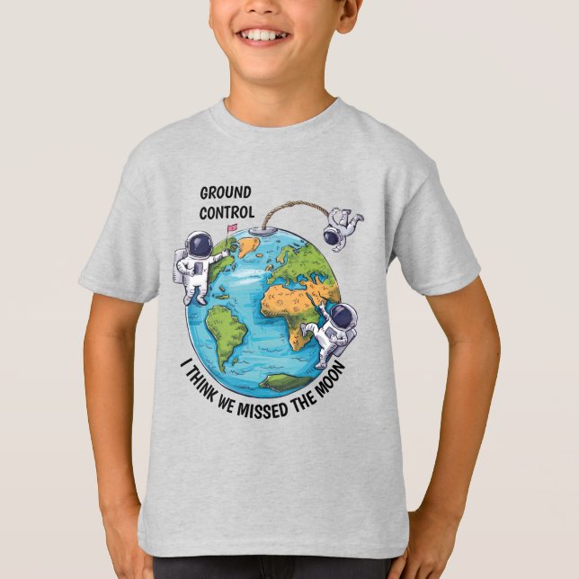 Floating Astronauts T-Shirt (Front)