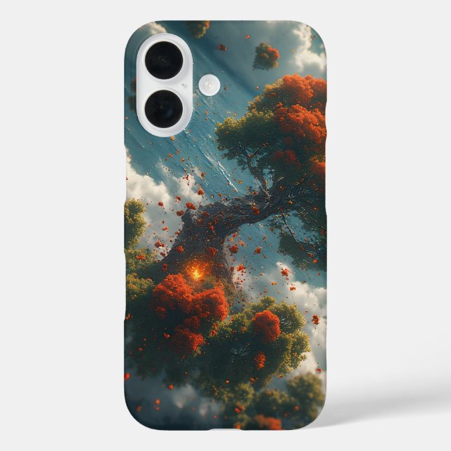 Floating Autumn Isles Case-Mate iPhone Case (Back)
