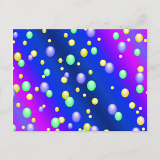 Floating Bubbles Postcard