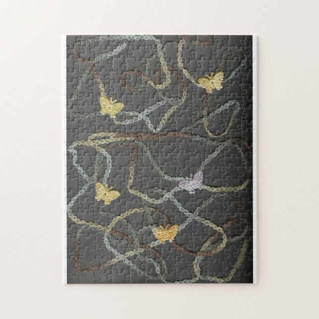 Floating Butterflies Jigsaw Puzzle (Vertical)