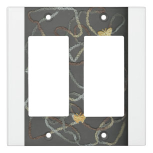 Floating Butterflies Light Switch