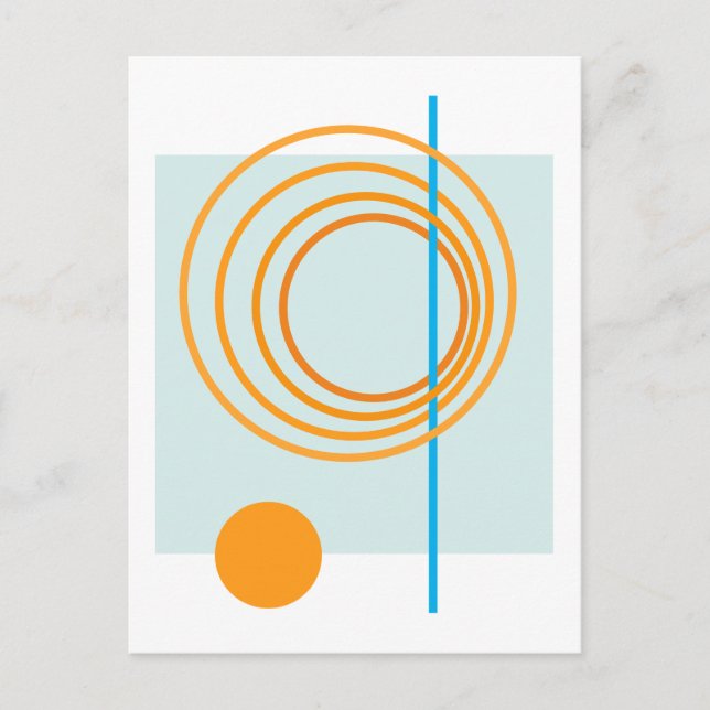 Floating Circle 5 Postcard (Front)