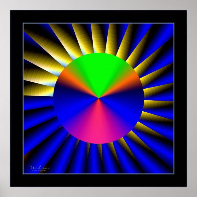 Floating Cone Poster (Front)