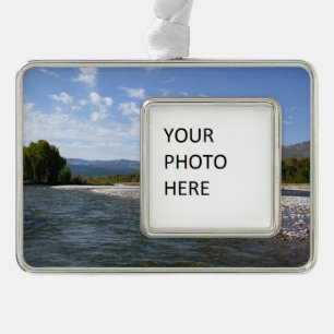 Floating Down the Snake River I Christmas Ornament