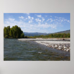 Floating Down the Snake River I Poster