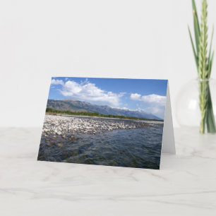 Floating Down the Snake River II Card