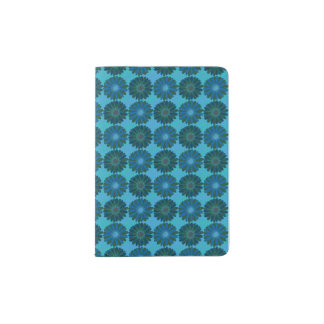 Floating Flowers in a Row Passport Holder