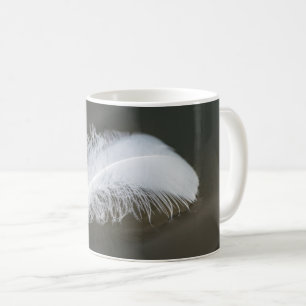 Floating Goose Feathers Coffee Mug