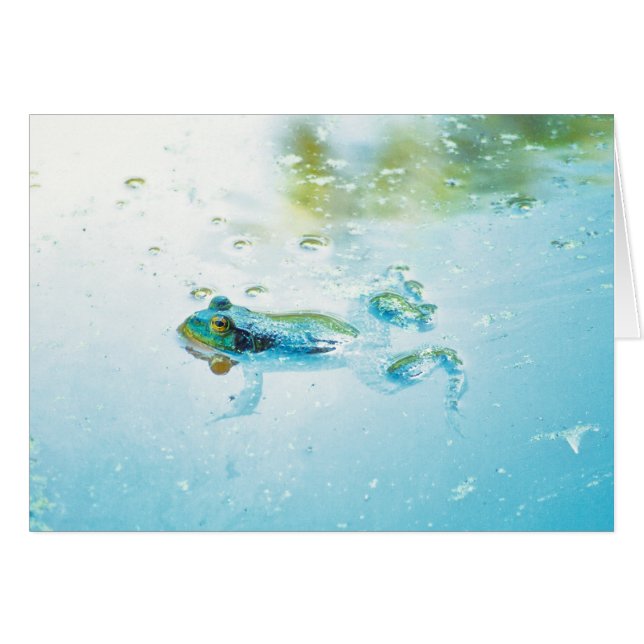 Floating Greeting Card (Front Horizontal)