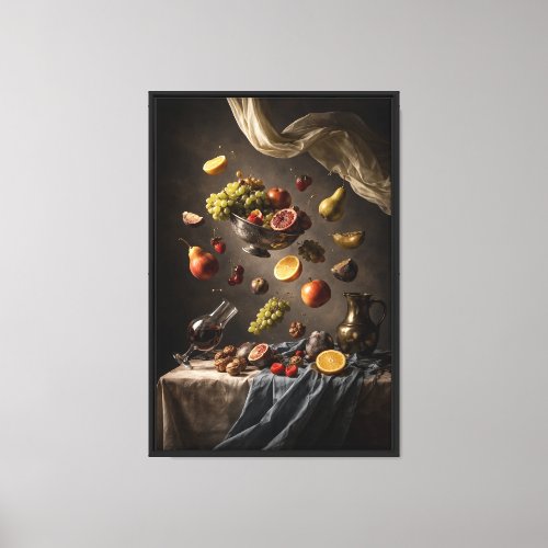 Floating Harvest Symphony Canvas Print