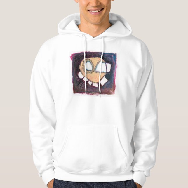 floating head on a hoodie (Front)