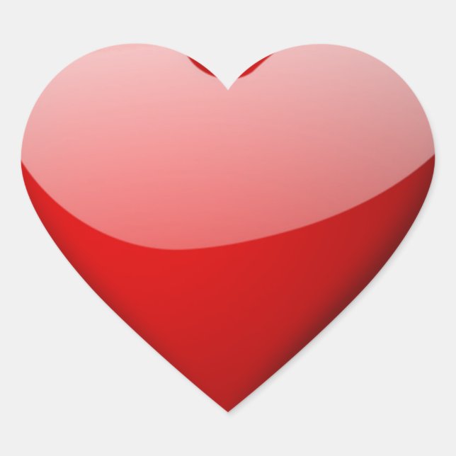 Floating Heart Sticker (Front)