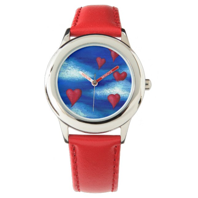 Floating Hearts Watch (Front)